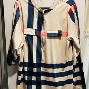 Stylish Striped Tunic Top